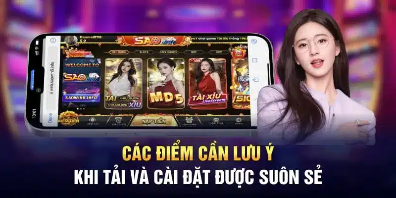 Lưu ý vàng khi tải app Saowin để tránh lỗi